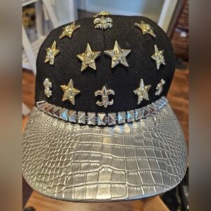 Bling snapback cap
